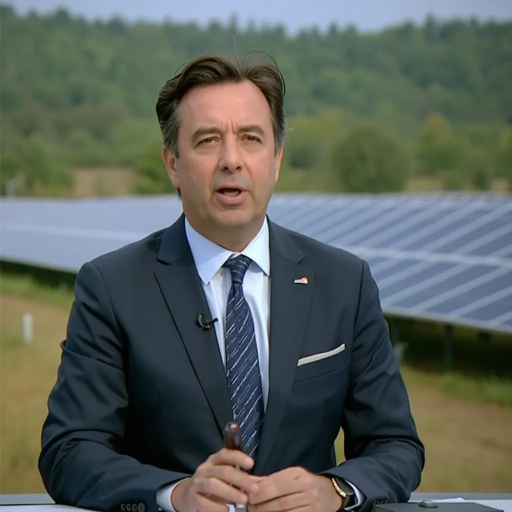 Televízna reportáž o zelených energetických riešeniach