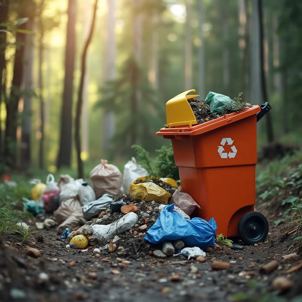 Služby recyklácie a spracovania odpadu
