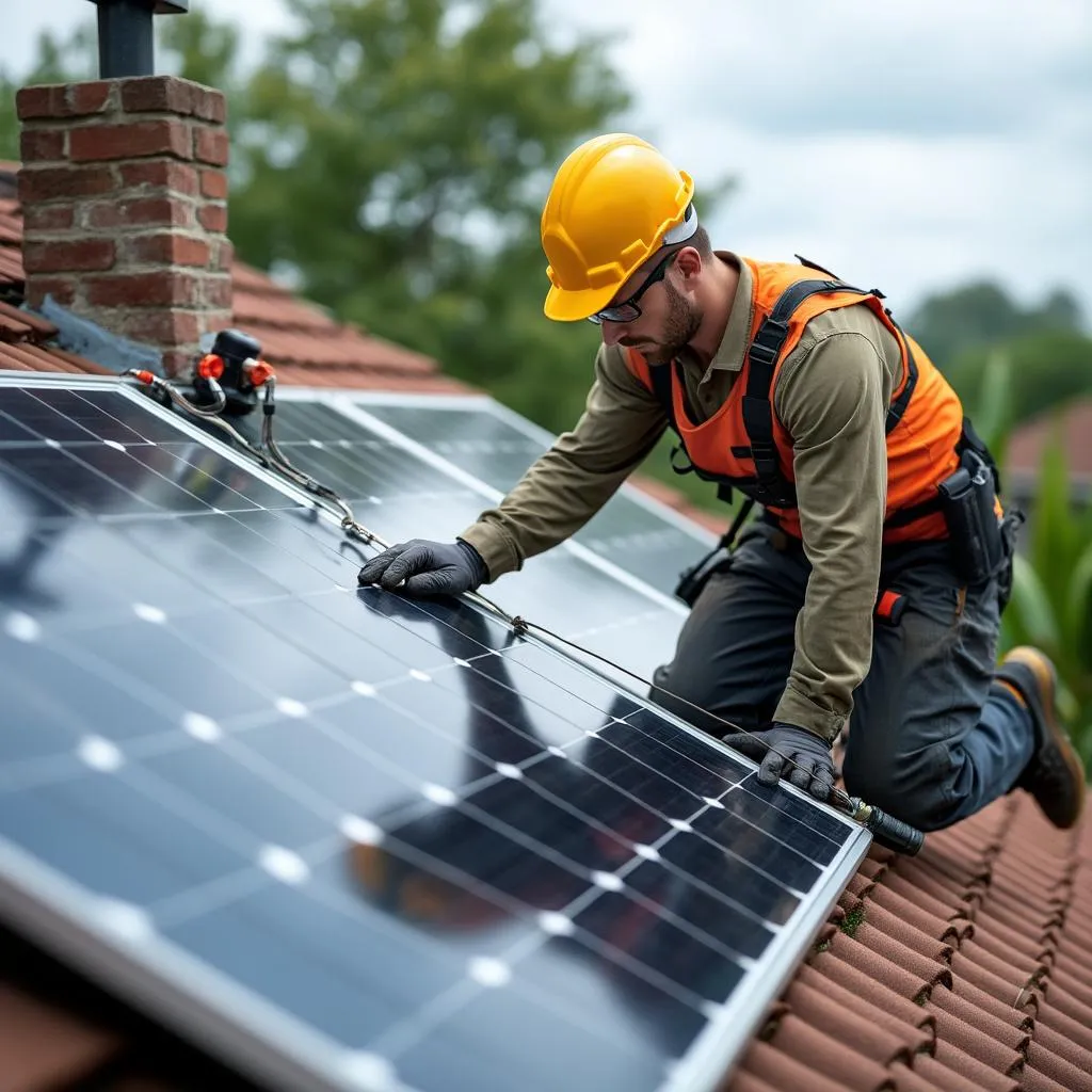 Inštalácia solárnych panelov a zelené energetické riešenia