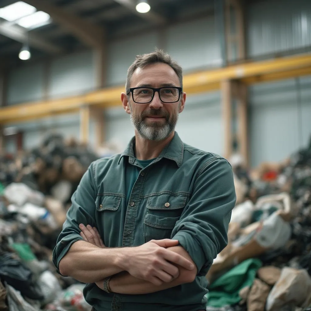 Peter Horváth, vedúci oddelenia recyklácie